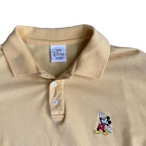 Vintage 90s Mickey Mouse The Disney Store Polo